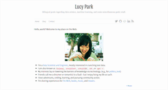 Desktop Screenshot of lucypark.kr